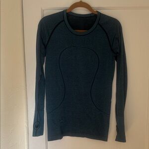 lululemon athletica Dark Blue Long Sleeve Top